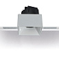 ART-SQF-180 LED светильник встраиваемый безрамочный полуповоротный Downlight   -  Встраиваемые светильники 